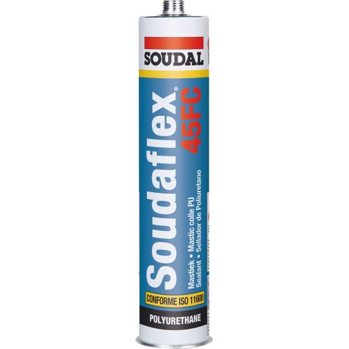 Mastic-colle Soudaflex 45FC gris 300ml - SOUDAL - 120665