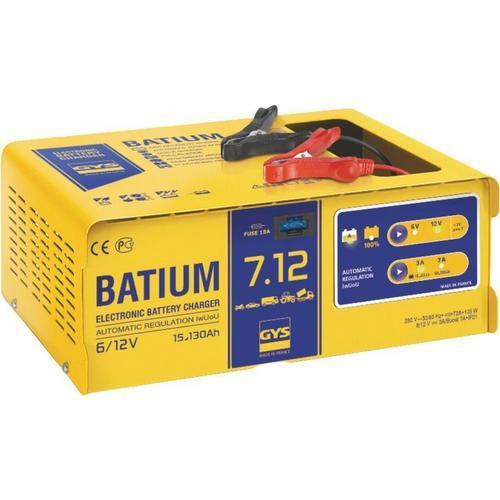 Chargeur de batterie automatique Batium 7/12 GYS 024496