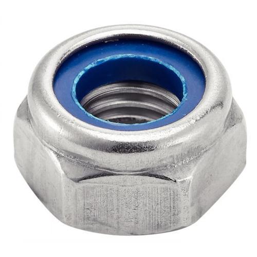 Écrous de sécurité hexagonaux - inox A2 - diamètre 8mm - 200 pièces ACTON