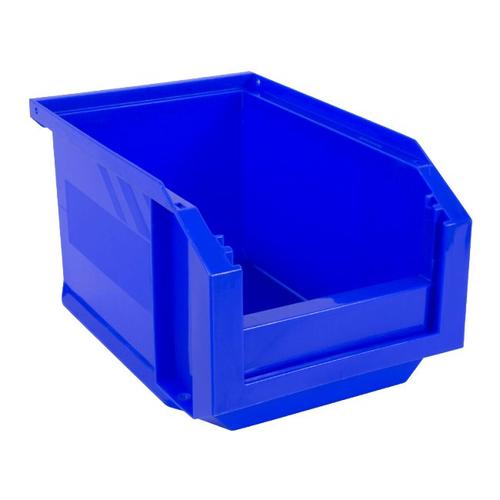 Bac à bec plastique empilable - Bleu, 1 L, 10.3, 7.5, 16