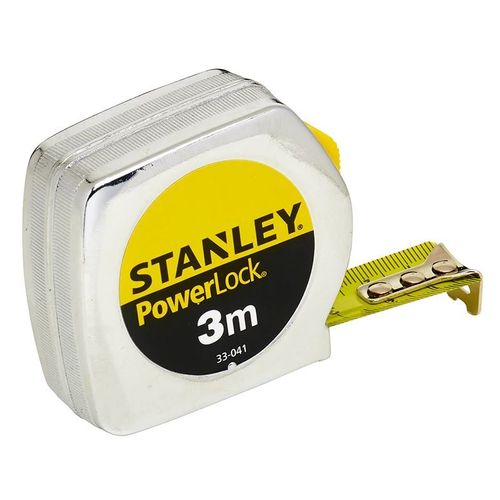 Ruban de mesure PowerLock® Classic - Métal 3m STANLEY 1-33218