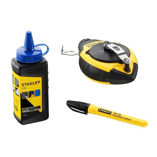 Cordeau traceur kit FATMAX STANLEY 0-47-681 30m