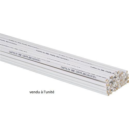 Baguette métal d'apport enrobé SBE (BROX) pour soudure - longueur 3 m - diamètre 3 mm - 73340F 30 CASTOLIN