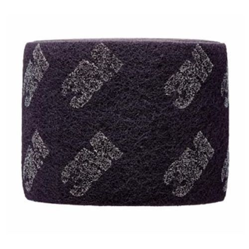 Rouleau abrasif non tissé Scotch-Brite? CF-RL 150x115mm grain A très fin, violet - 3M - Q07903