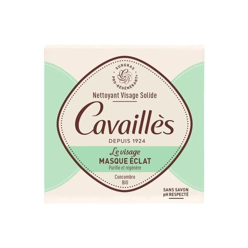 Rogé Cavailles Nettoyant Visage Solide Masque Eclat 70 Grammes 