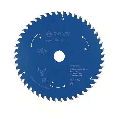 Lame pour scie circulaire expert for Wood 216x30x2.4/1.8x48 T