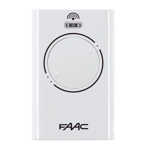 faac télécommande 2 canaux 868mhz xt2 868 slh lr 787009