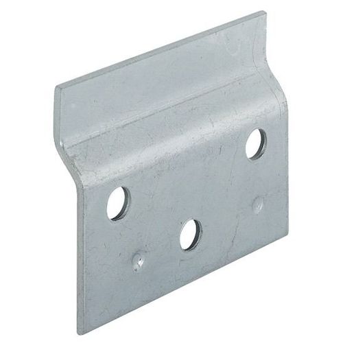 Plaque de support ferrure suspension acier zingué 60x48 ajustable - HAFELE - 010254F05