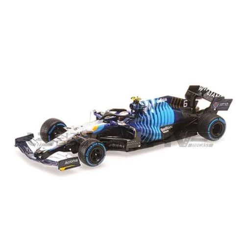 Minichamps 1/43 - 417211306 - Williams Fw43b - Belgian Gp 2021 (N. Latifi)-Minichamps