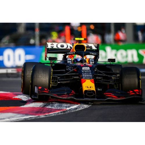 Minichamps 1/18 110211911 Red Bull Rb16b Honda - Mexico Gp 2021 (S. Perez) Diecast Modelcar-Minichamps