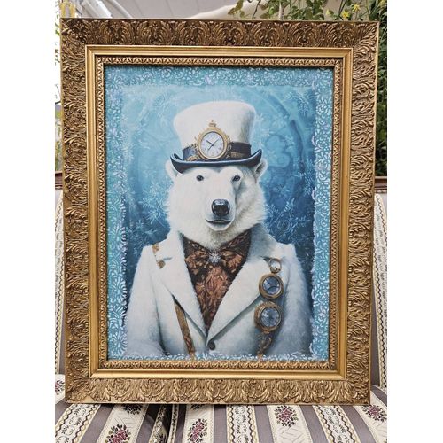 Portrait Victorien D'ours Polaire