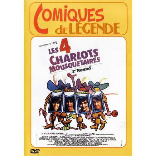 Les Quatre Charlots Mousquetaires - [Dvd]