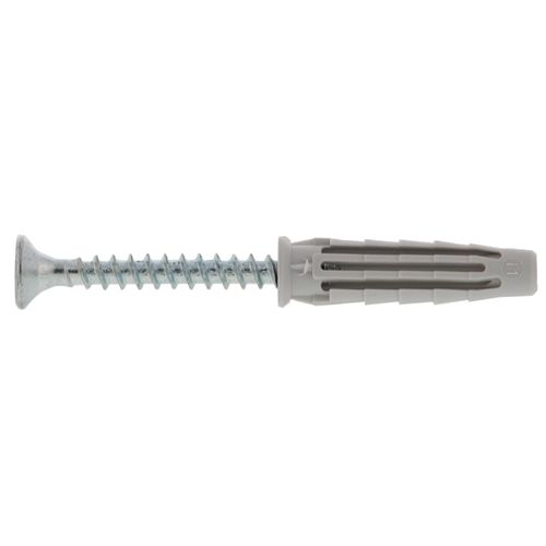 Cheville nylon universelle pour matériaux pleins et creux 8X40 à vis boîte de 50 - SPIT - 565648