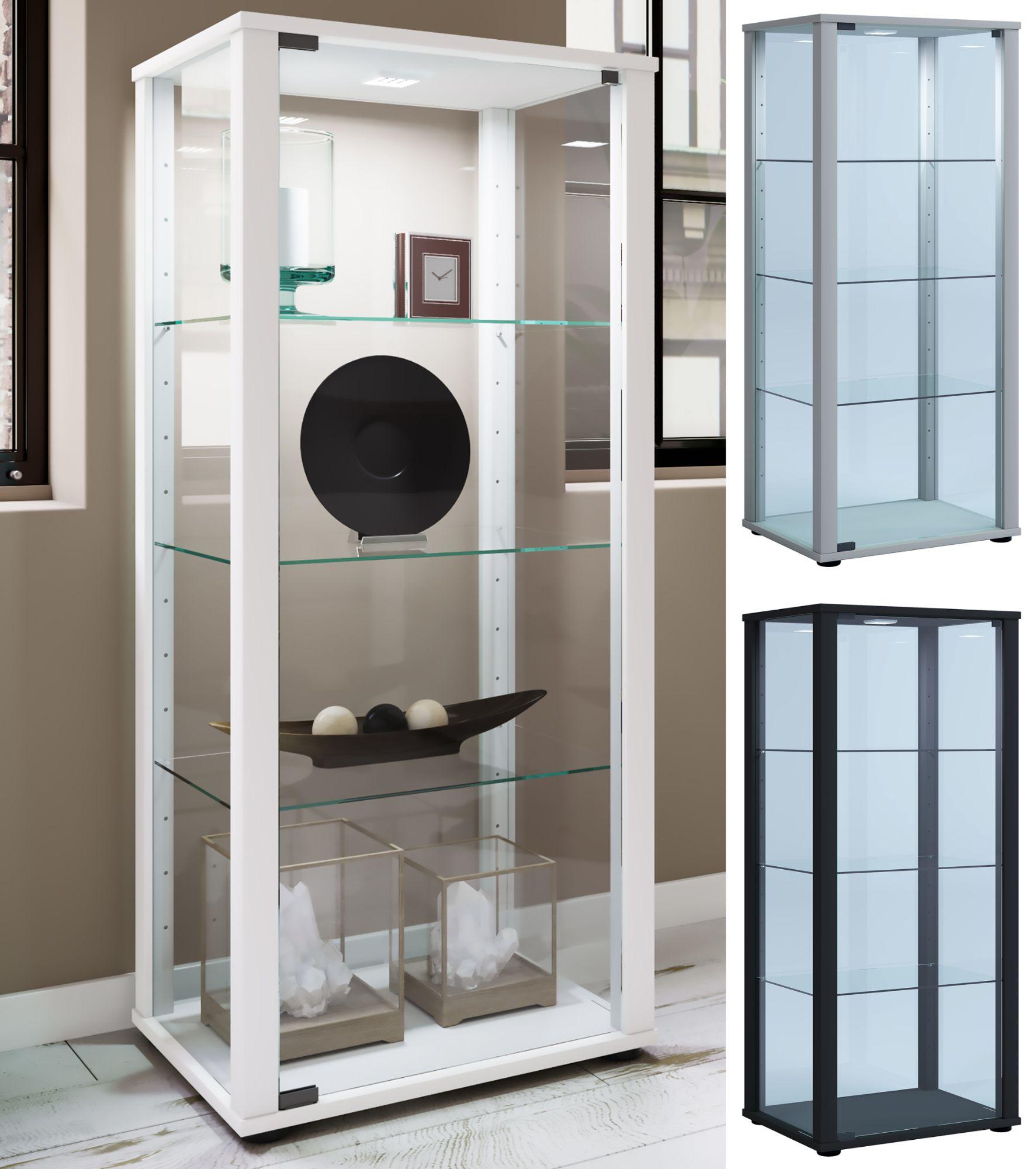VCM Vitrine en bois vitrine Showcase Collection Sintalo Mirror Vitrine en  bois vitrine