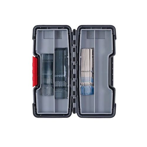 Coffret de lames scie sauteuse BOSCH GST 150 BCE - 30 pièces bois et métal - 2607010903
