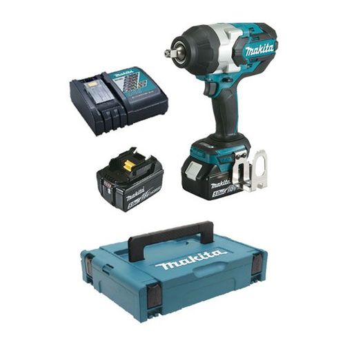 Boulonneuse à Chocs MAKITA DTW1002RTJ 18 V Li-ion (2 x 5 Ah) 1000 Nm