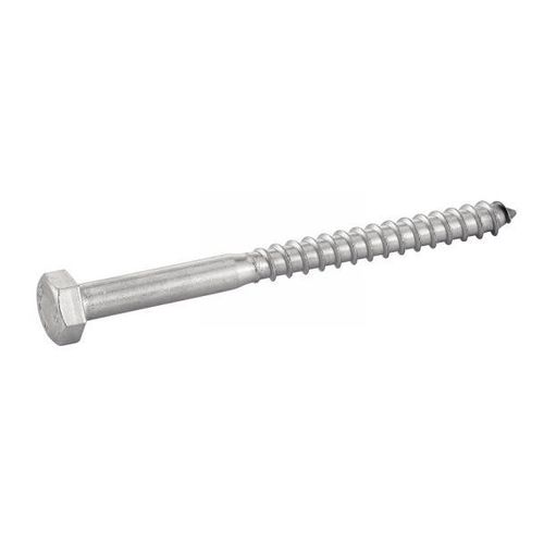 Vis à bois tête hexagonale inox A2 DIN 571 10X90 boîte de 50 - ACTON - 6230410X90