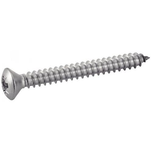 Vis à tôle tête fraisée bombée pozidrive forme C inox A2 DIN 7983 3,5X32 boîte de 200 - ACTON- 624113,5X32