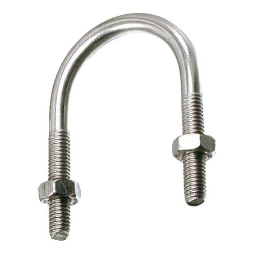 Etrier fileté zingué 34 pour tube ISO avec écrous boîte de 25 - ACTON - 3375034