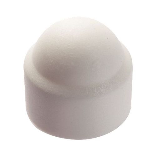 Cache écrou hexagonal polyéthylène blanc RAL 9010 M20 boîte de 25 - ACTON - 8560120