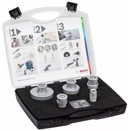 Coffret 5 scie trépans BOSCH Diamant DrySpeed - 2608576669