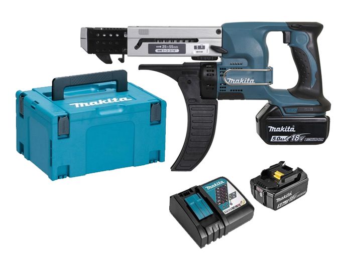 Visseuse automatique 18V (2x4,0 Ah) 25-55 mm en Makpac - MAKITA DFR550RMJ