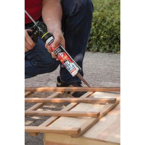 Mastic colle Fix All High Tack brun cartouche 290ml - SOUDAL - 100274