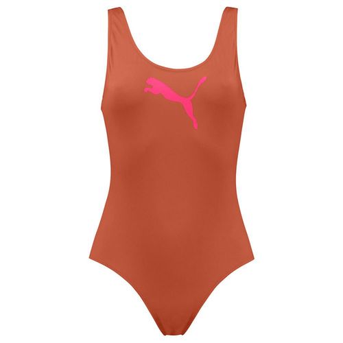 Maillot De Bain 1 Pièce Puma Puma Swim Women Swimsuit 1p Orange