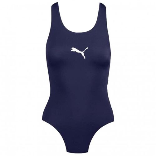 Maillot De Bain 1 Pièce Puma Puma Swim Women Swimsuit 1p Bleu Marine