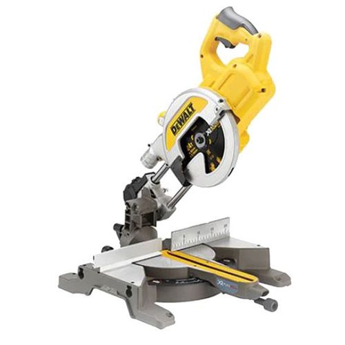 Scie à onglets DEWALT - FLEXVOLT - 54 V XR - Sans chargeur, ni batterie - DCS777N