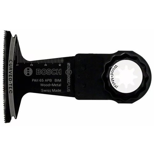 Lame de scie plongeante  BOSCH PAII 65 APB - Pour outil oscillant - Bois et métal - STARLOCK - 2608662564