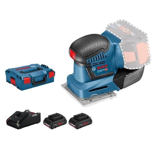 Ponceuse vibrante GSS 18V-10 (machine complète) en coffret L-BOXX - BOSCH - SHRP15