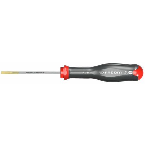 Tournevis Protwist® lames fraisées pour vis à fente 2x75mm FACOM AT2X75