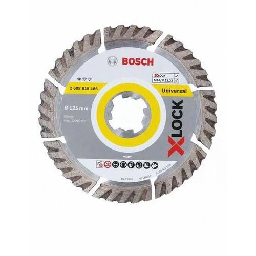 Bosch Disque à tronçonner diamanté X-LOCK Standard for Universal 125x22,23x2x10 - 2608615166