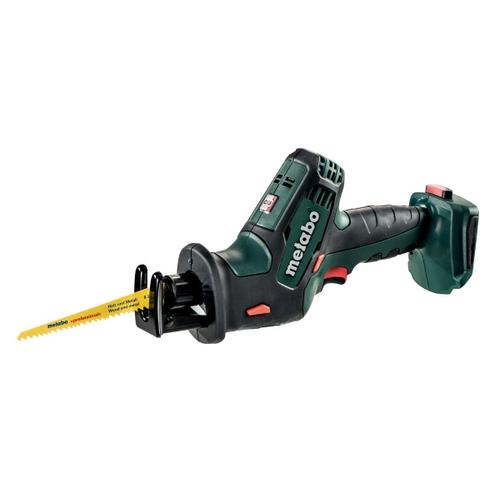 Metabo SSE 18 LTX Compact Scie sabre sans fil, 18V, MetaLoc, sans batterie, ni chargeur - 602266840