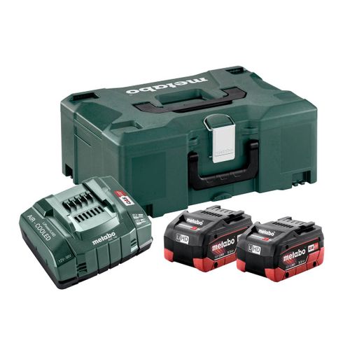 Metabo Set de base 2 x LiHD 5.5 Ah + Metaloc - 685077000