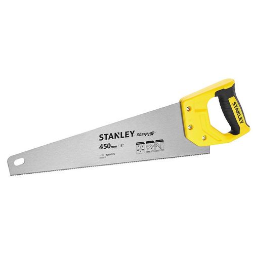 Scie égoïne SHARPCUT coupe fine 450 mm - STANLEY - STHT20370-1