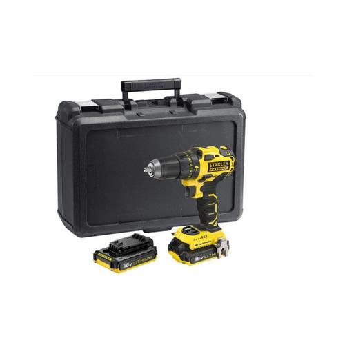 Stanley FMC627D2 Perceuse à Percussion 18V 2Ah sans charbons 2x batteries