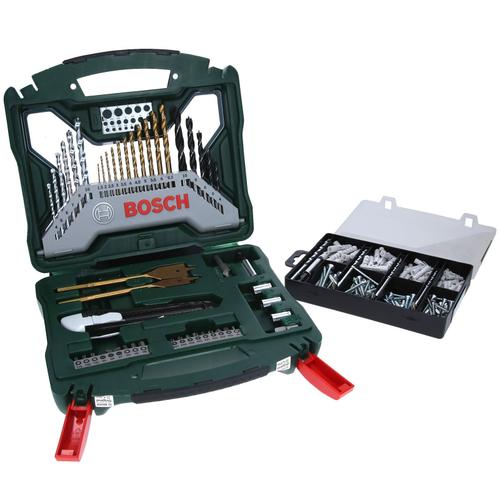 Kit d'accessoires X-line 50 Ti + kit de fixation 173 pièces - BOSCH - 2607017523