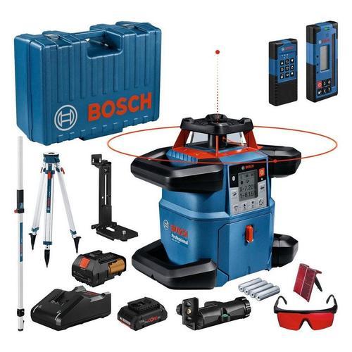 Pack laser rotatif double pente BOSCH GRL600CHV - Batterie 18V 4.0Ah - 06159940P5