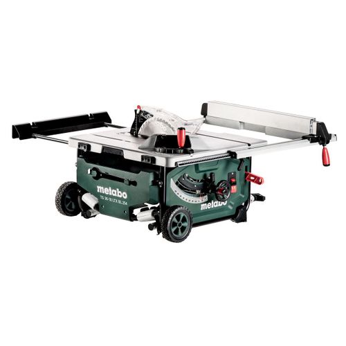 Metabo TS 36-18 LTX BL 254 Scie circulaire de table sans fil 18V, Avec socle et fonction trolley - 613025850