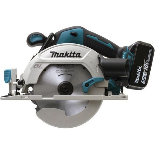 Scie circulaire MAKITA DHS680RTJ 18 V Li-ion Ø 165 mm ( 2 x 5,0 Ah)