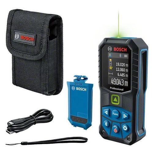 Télémètre laser GLM 50-27 CG BOSCH 0601072U01 Bluetooth avec batterie Li-ion BA 3.7V 1.0Ah A