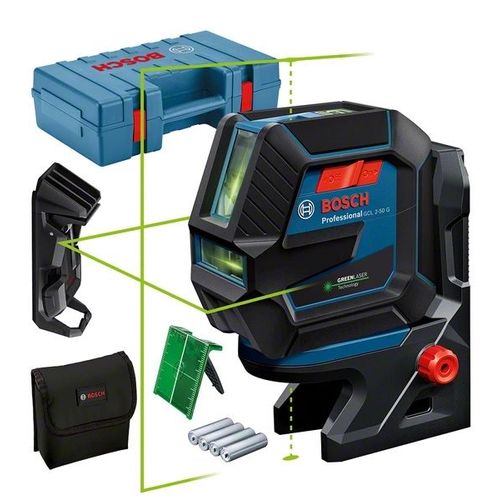 Laser lignes et points vert GCL 2-50 G + RM 10 + pince DK 10 | 0601066M02 - Bosch