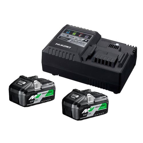 HiKOKI UC18YSL3WFZ BoosterPack Multi-Volt - (2 x 8Ah)18V - 4Ah 36V - chargeur UC18YSL3