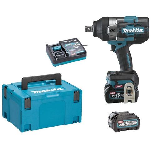 Boulonneuse à chocs 40 V max Li-Ion XGT 2,5 Ah 1630 Nm MAKITA - TW001GD201