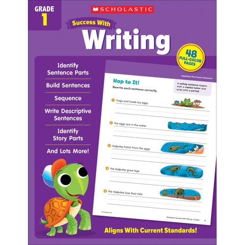 Scholastic Success With Writing Grade 1 Workbook