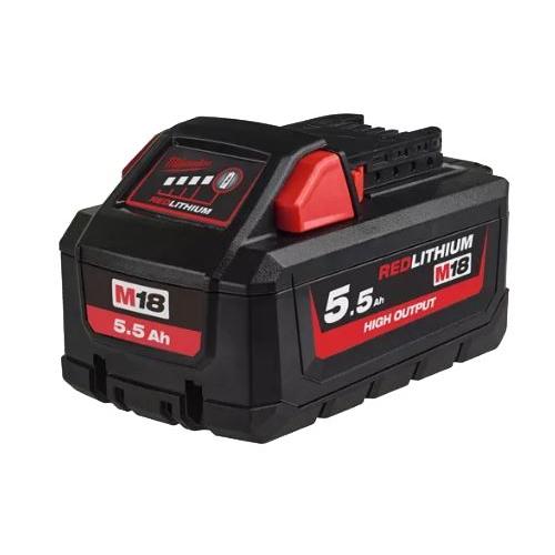 Batterie MILWAUKEE M18 HB55 RedLithium-Ion 18V 5.5Ah 4932464712