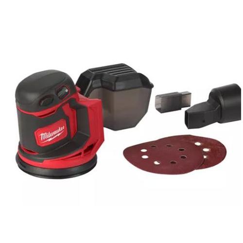 Ponceuse excentrique MILWAUKEE M18BOS125-0 125 mm 4933464228 (sans batterie ni chargeur)