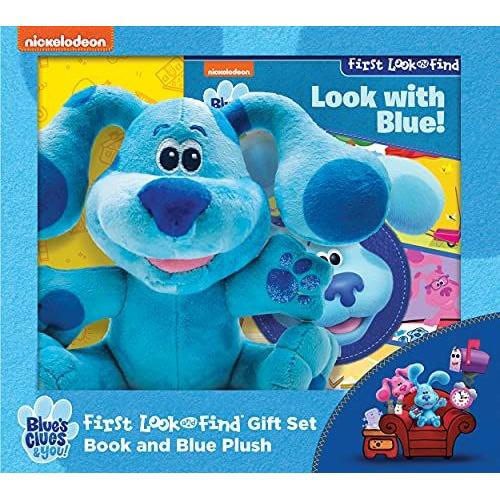 Nickelodeon Blue's Clues & You!: Look With Blue! First Look And Find Gift Set Book And Blue Plush